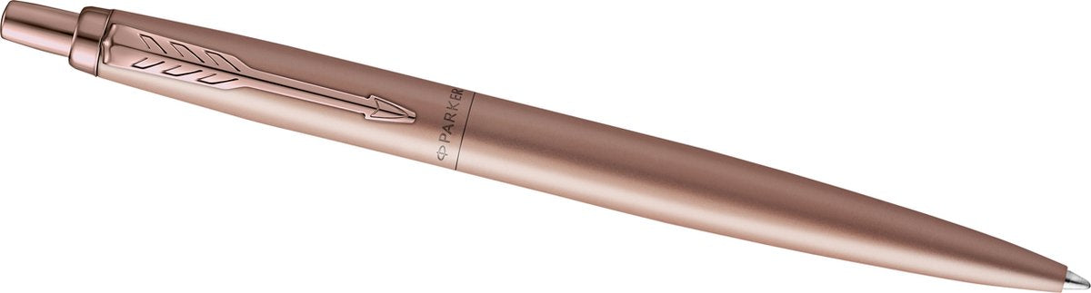 Parker Jotter XL ballpoint pen | monochrome matte rose gold | medium point | blue ink | with gift box