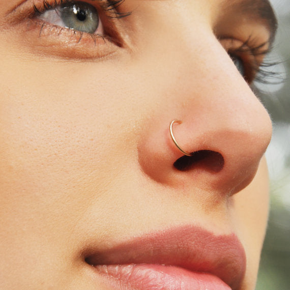 Piercing Trend No Hole False Lip Ring Lip Nail Lip Clip False Nose