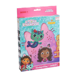 Hama ironing beads 2000 pieces - gabby's dollhouse-0