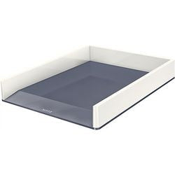 Leitz letter tray wow polystyrene 267x336x49mm a4 white-0