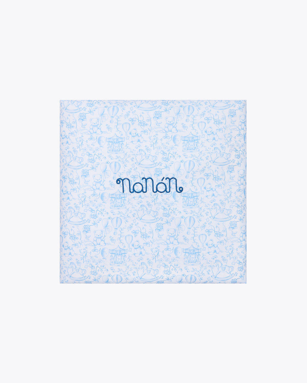 Coperta carrozina little dreamland blu