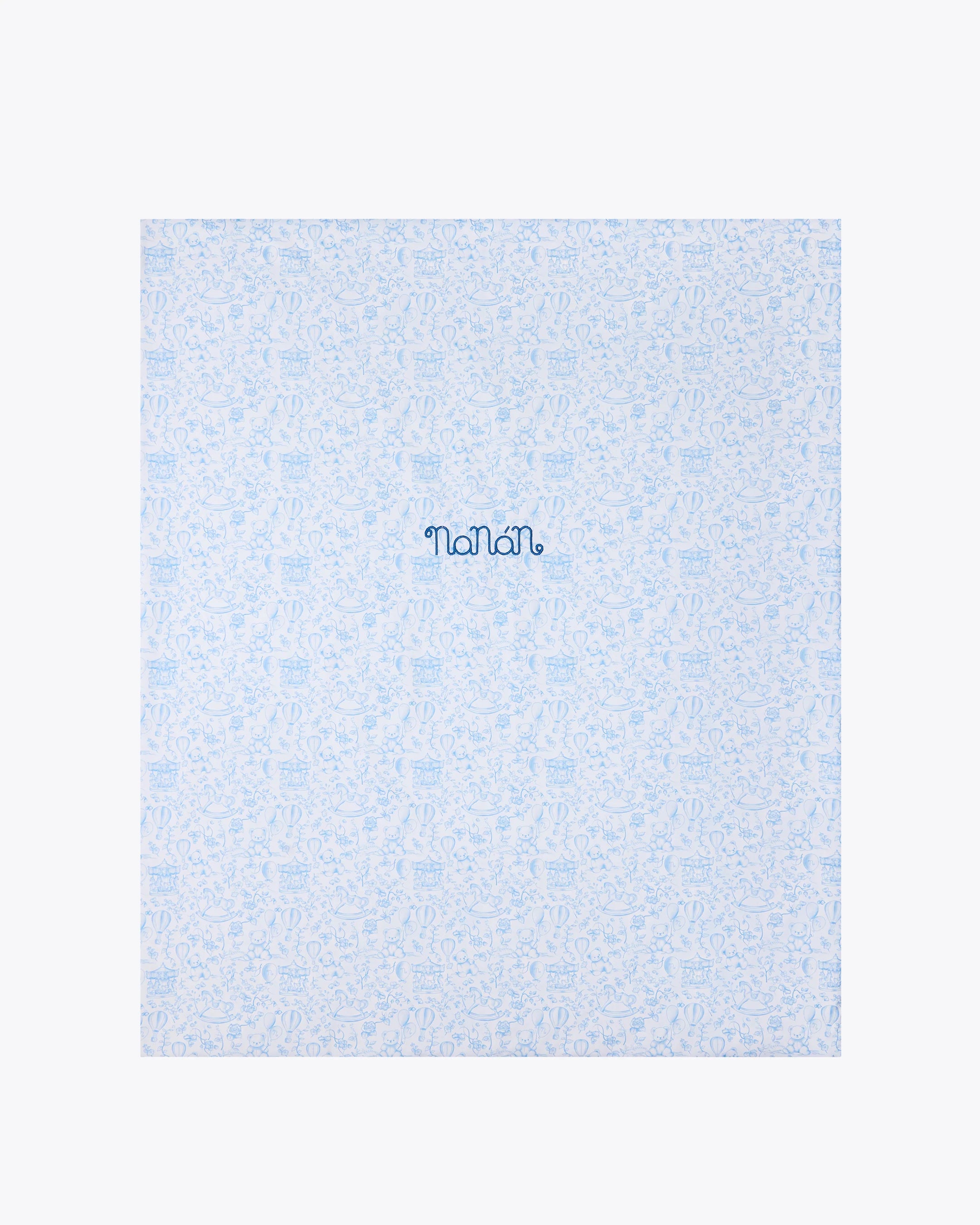 Coperta carrozina little dreamland blu