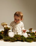 Tutina aperta in jersey fantasia sweet woodland