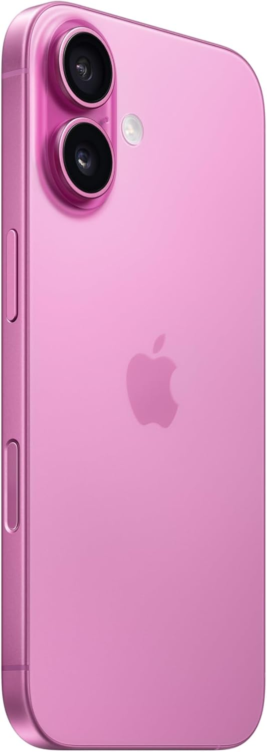 Apple iPhone 16 128 GB: Telefono 5G con Controllo fotocamera, chip A18 e tanta autonomia in più. Compatibile con AirPods; Nero