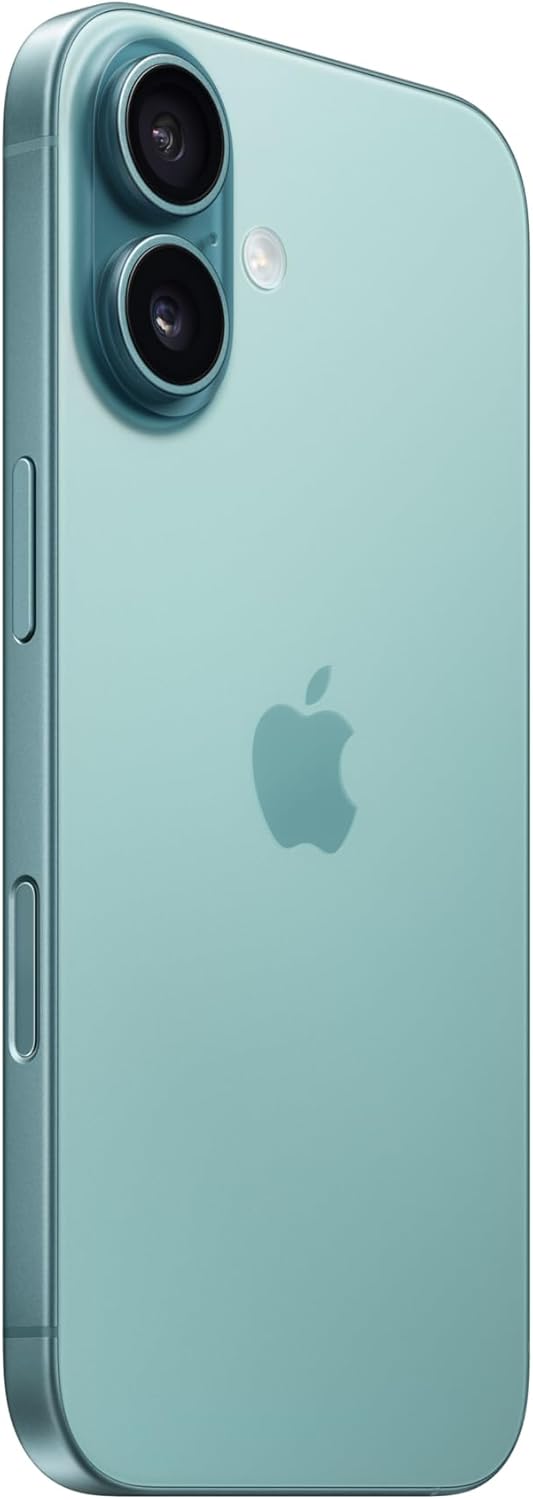 Apple iPhone 16 128 GB: Telefono 5G con Controllo fotocamera, chip A18 e tanta autonomia in più. Compatibile con AirPods; Nero