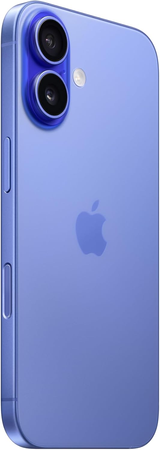 Apple iPhone 16 128 GB: Telefono 5G con Controllo fotocamera, chip A18 e tanta autonomia in più. Compatibile con AirPods; Nero