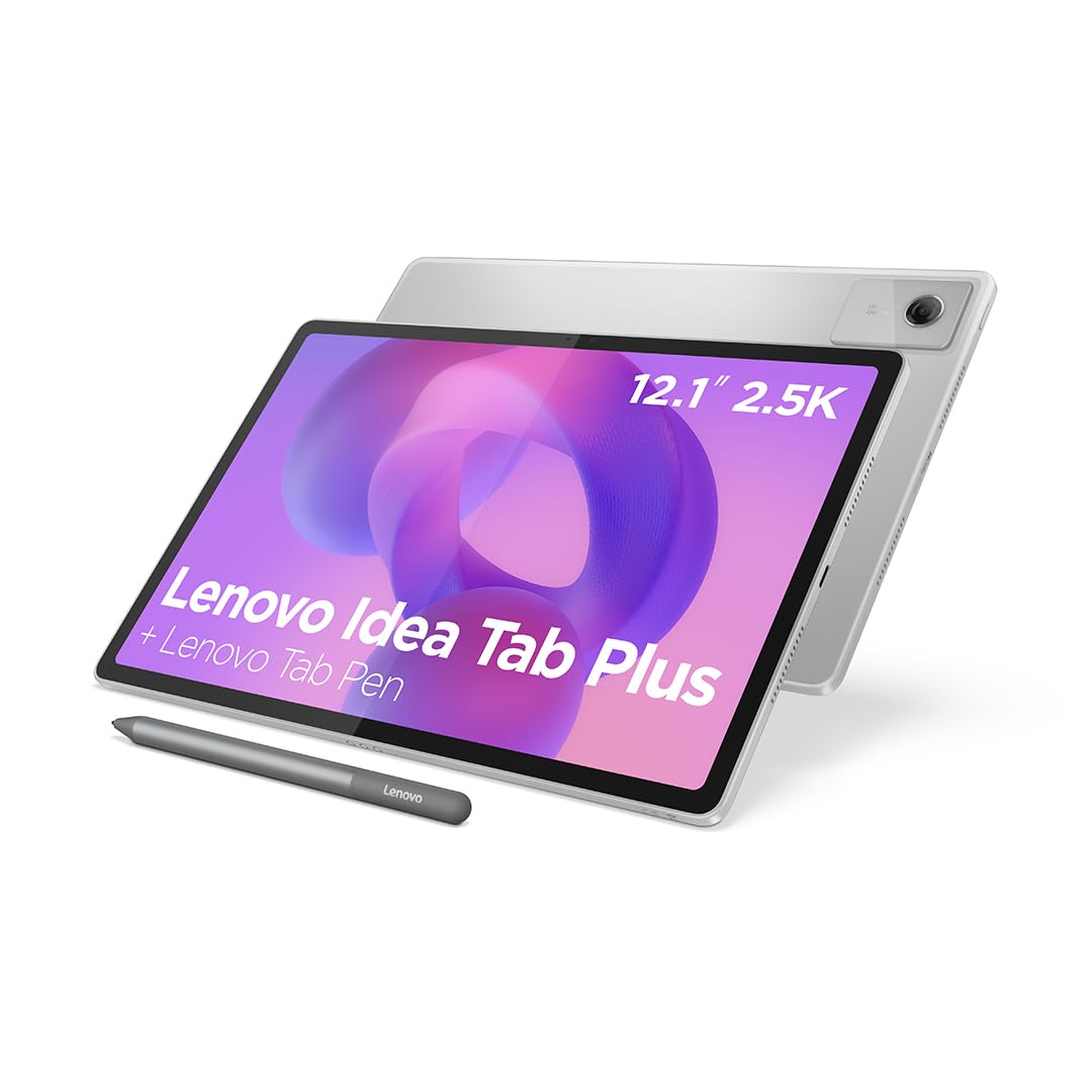 Lenovo Idea Tab Tablet 11" 2.5K (2560x1600) 90Hz IPS, 8GB RAM, 256GB, WiFi, Lenovo Tab Pen Inclusa, MediaTek Dimensity 6300, Android 15, Ideale per Studio, Appunti e Intrattenimento