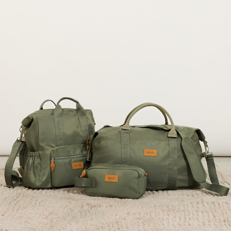 Borsa mamma verde in nlyon