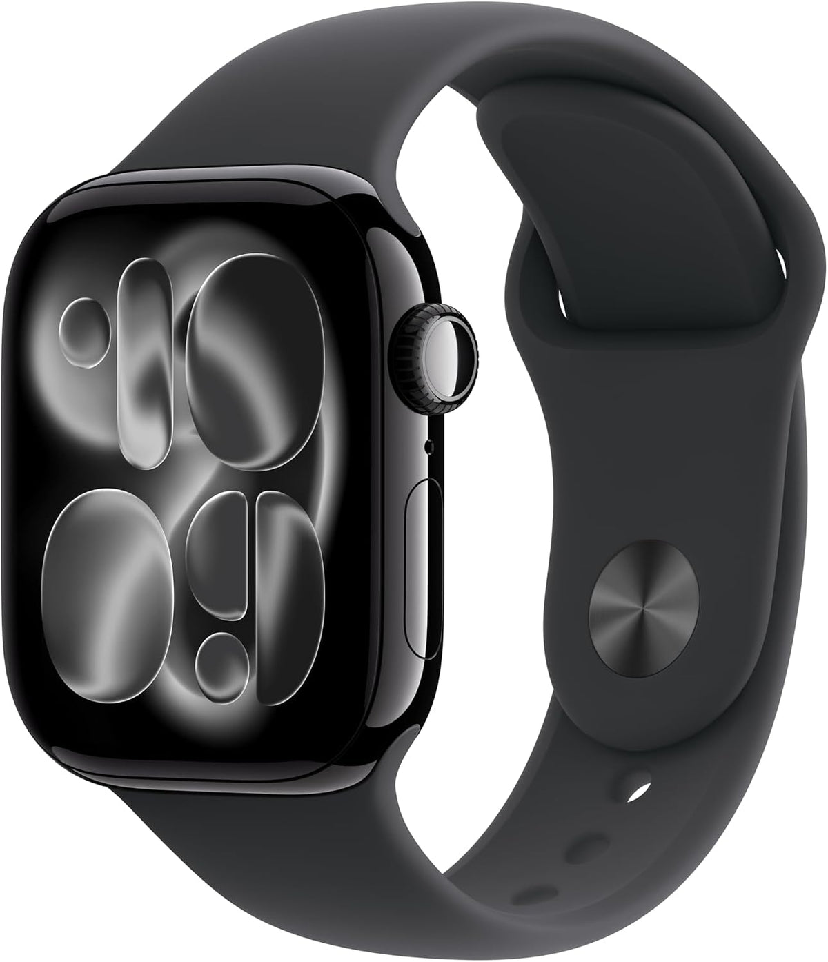 Apple Watch Series 11 GPS 42mm — Cassa Alluminio Nero Siderale, Cinturino Sport S/M, ECG e Monitoraggio Salute