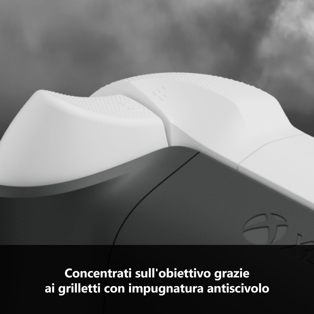 Controller wireless Xbox Robot White (bianco) per Series X|S, Xbox One e PC