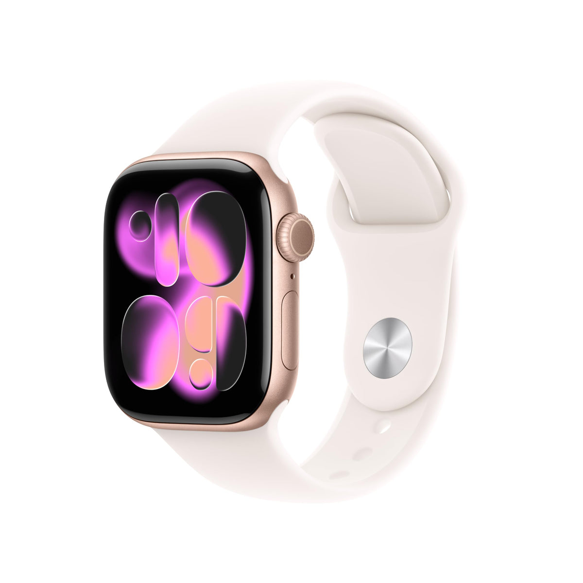 Apple Watch Series 11 GPS 42mm — Cassa Alluminio Nero Siderale, Cinturino Sport S/M, ECG e Monitoraggio Salute