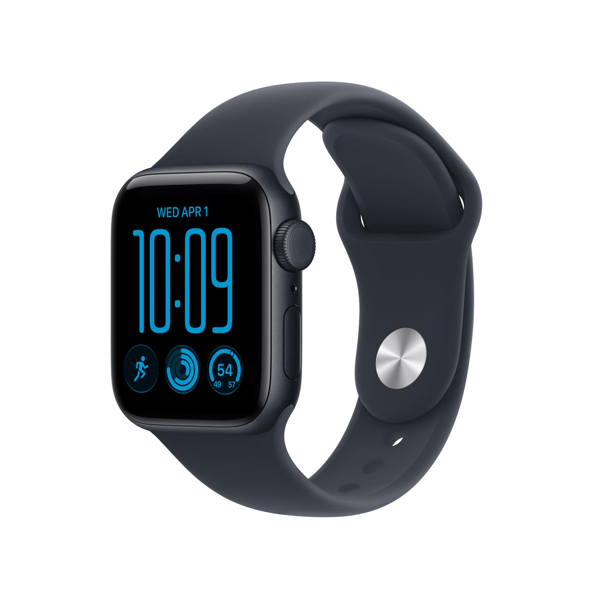 Apple Watch SE 3 GPS 40mm — Cassa Alluminio Galassia, Cinturino Sport S/M, Always-On, Resistente all'Acqua