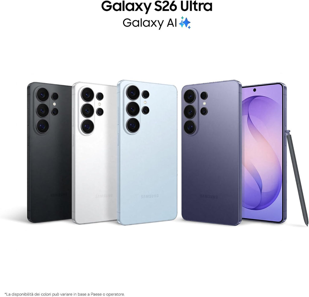 Samsung Galaxy S26 Ultra 512GB, Cobalt Violet [Versione italiana]