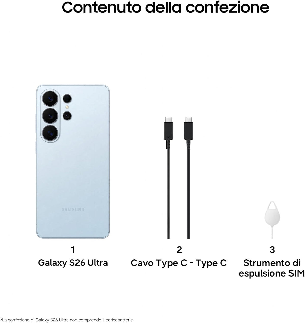 Samsung Galaxy S26 Ultra 512GB, Cobalt Violet [Versione italiana]