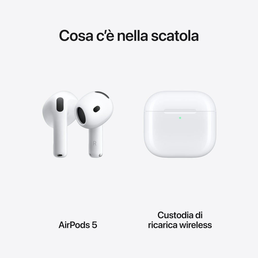 Apple AirPods 5, Auricolari wireless
