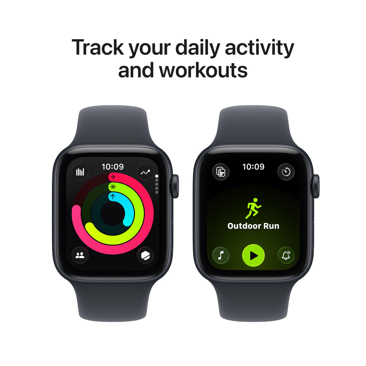 Apple Watch SE 3 GPS 40mm — Cassa Alluminio Galassia, Cinturino Sport S/M, Always-On, Resistente all'Acqua