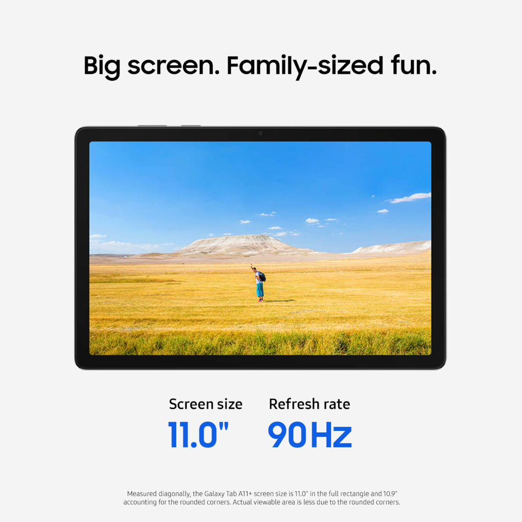 Samsung Galaxy Tab A11+ — 6GB RAM, 128GB Espandibile, Display 11 Pollici, Grigio