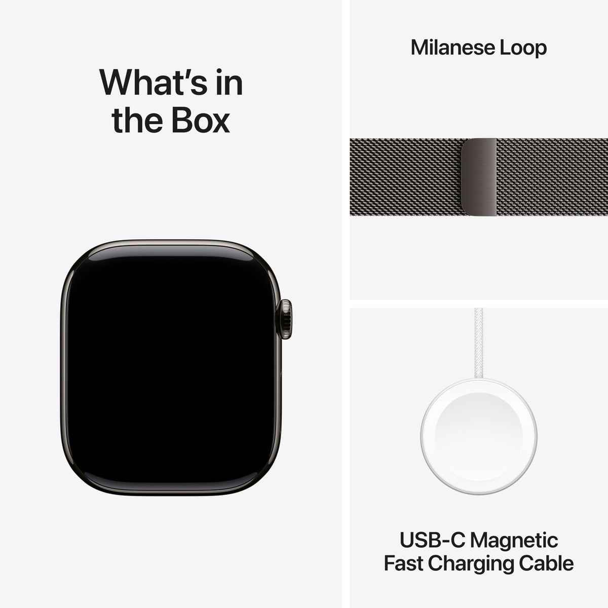 Apple Watch Series 11 GPS 42mm — Cassa Alluminio Nero Siderale, Cinturino Sport S/M, ECG e Monitoraggio Salute