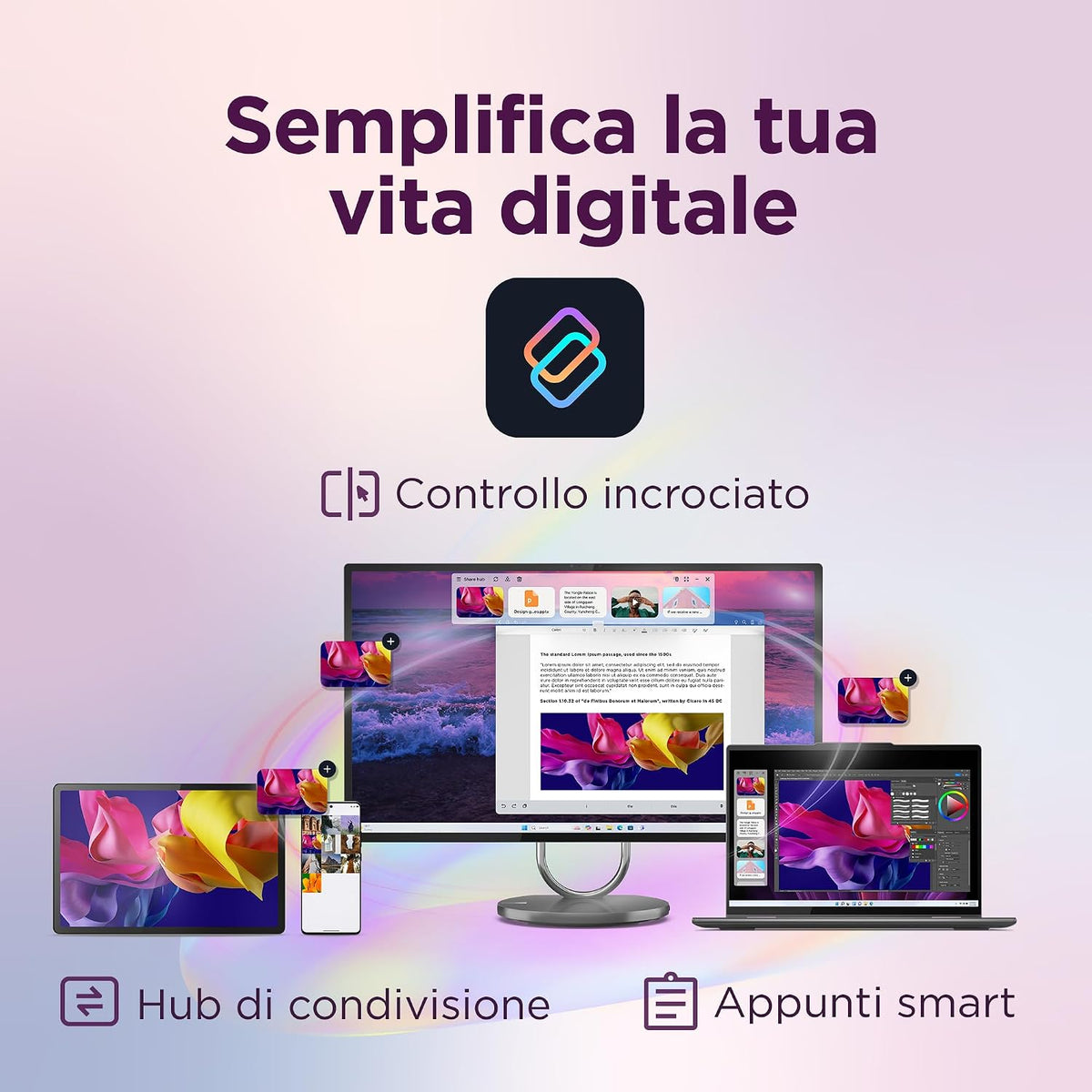 Lenovo Idea Tab Tablet 11" 2.5K (2560x1600) 90Hz IPS, 8GB RAM, 256GB, WiFi, Lenovo Tab Pen Inclusa, MediaTek Dimensity 6300, Android 15, Ideale per Studio, Appunti e Intrattenimento