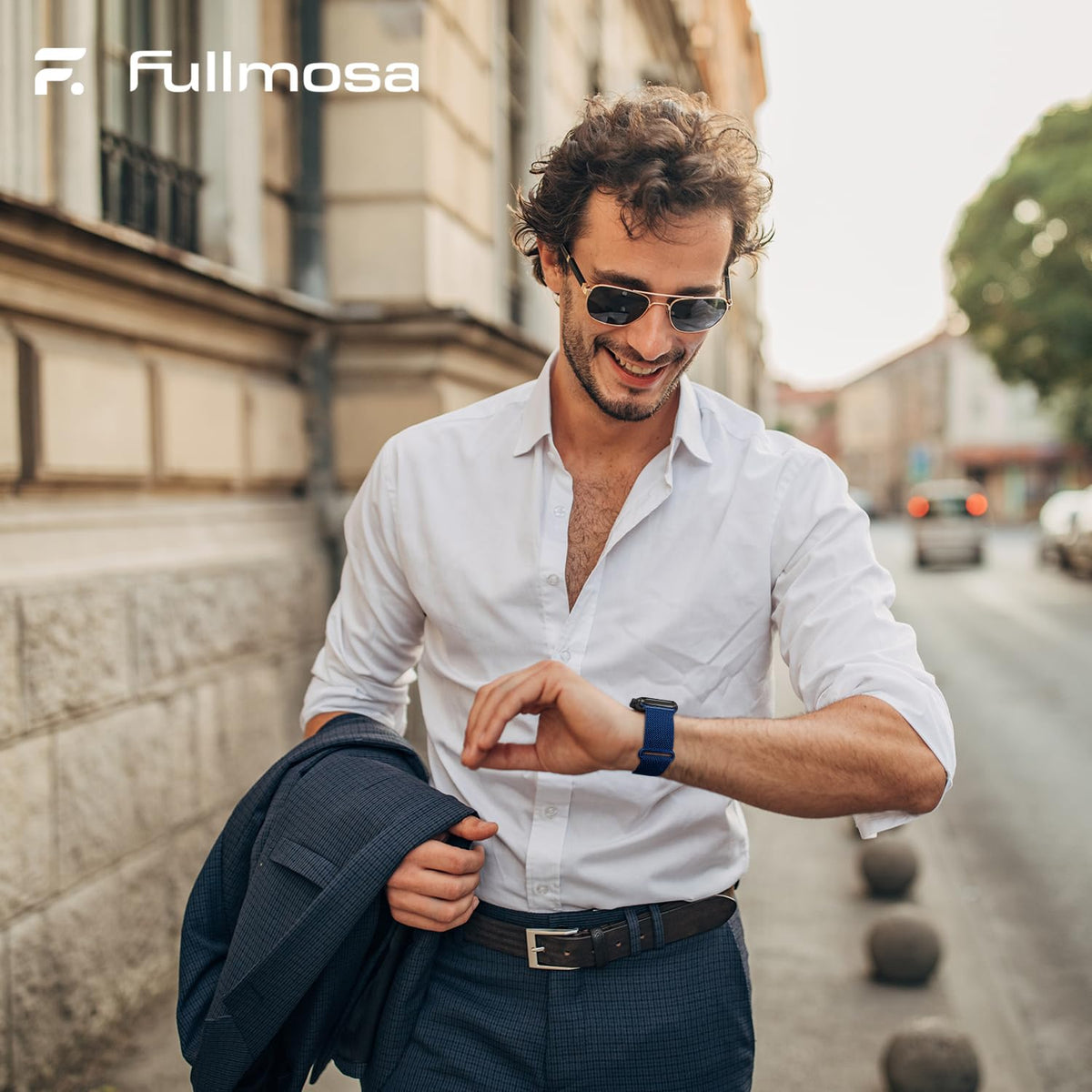 Fullmosa – Cinturino in acciaio per Apple Watch