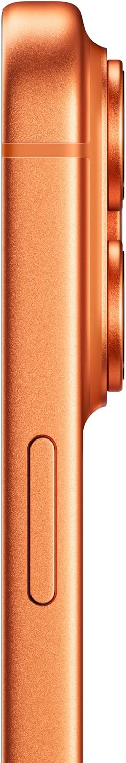 Apple iPhone 17 Pro 256 GB: display 6,3", ProMotion fino a 120Hz, chip A19 Pro, autonomia senza precedenti, sistema di fotocamere Pro Fusion con fotocamera frontale Center Stage; Arancione cosmico