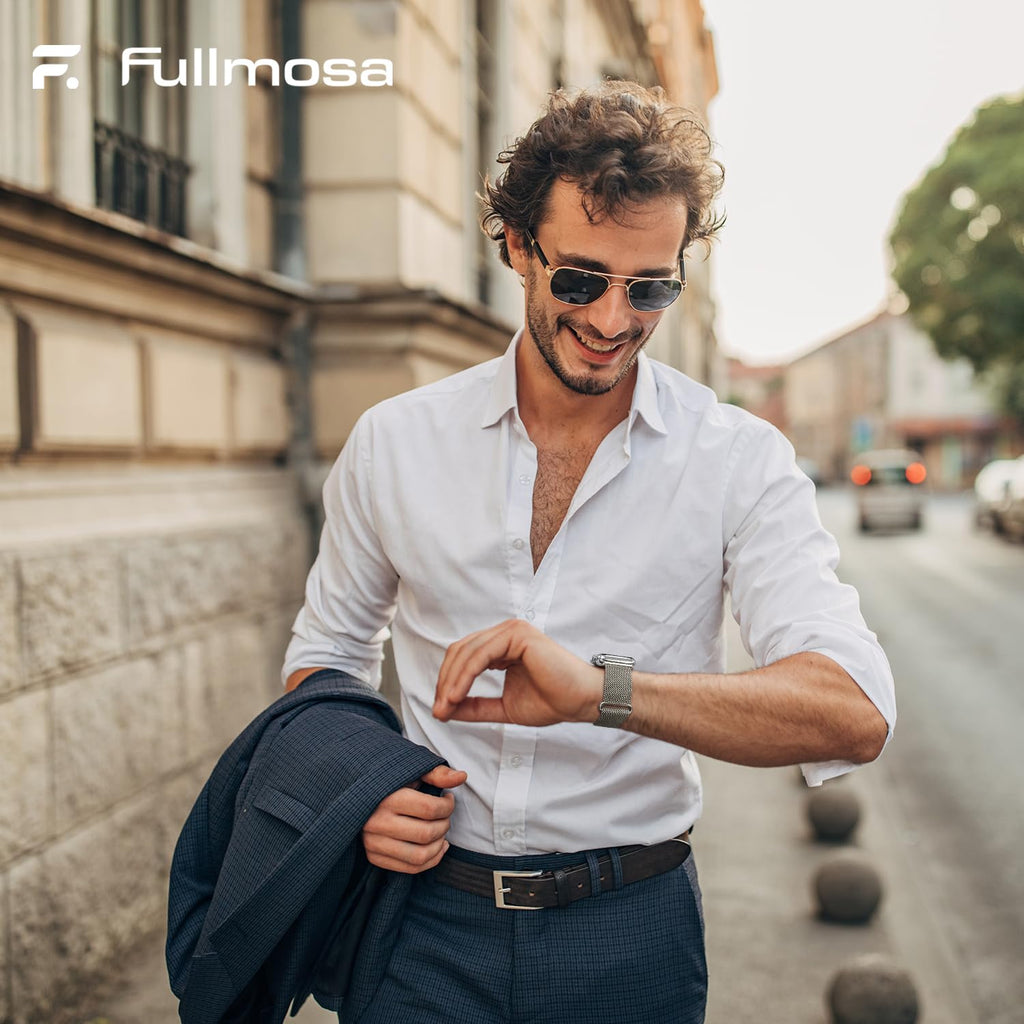 Fullmosa – Cinturino in acciaio per Apple Watch