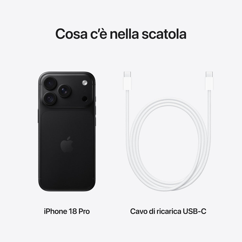Apple iPhone 18 Pro 256 GB - Borgogna
