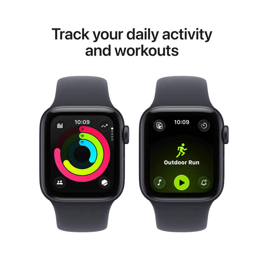 Apple Watch SE 3 GPS 40mm — Cassa Alluminio Galassia, Cinturino Sport S/M, Always-On, Resistente all'Acqua