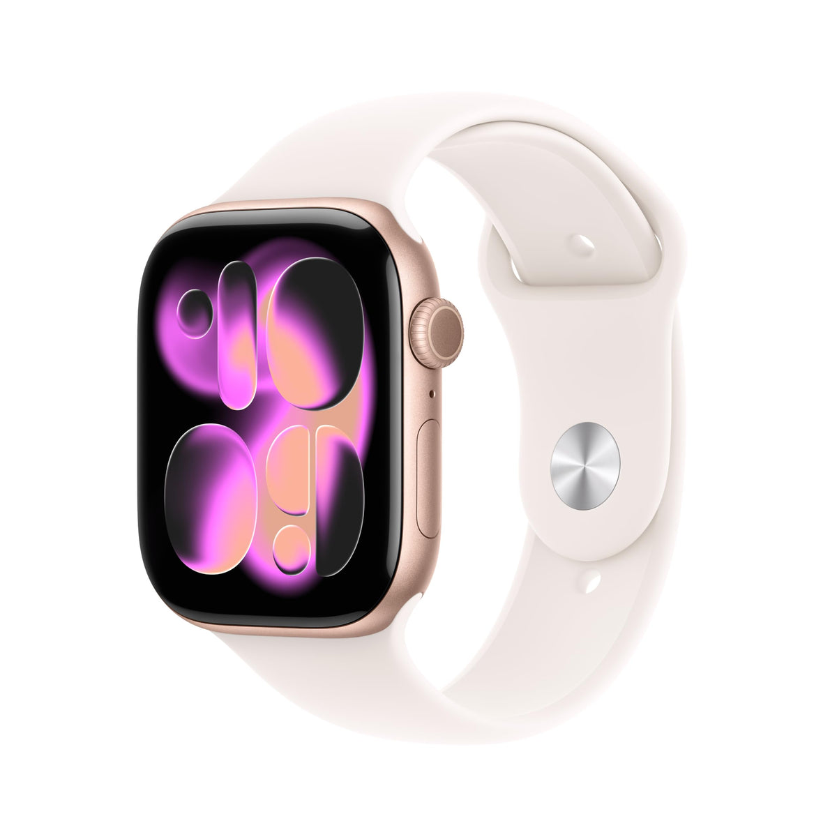 Apple Watch Series 11 GPS 42mm — Cassa Alluminio Nero Siderale, Cinturino Sport S/M, ECG e Monitoraggio Salute
