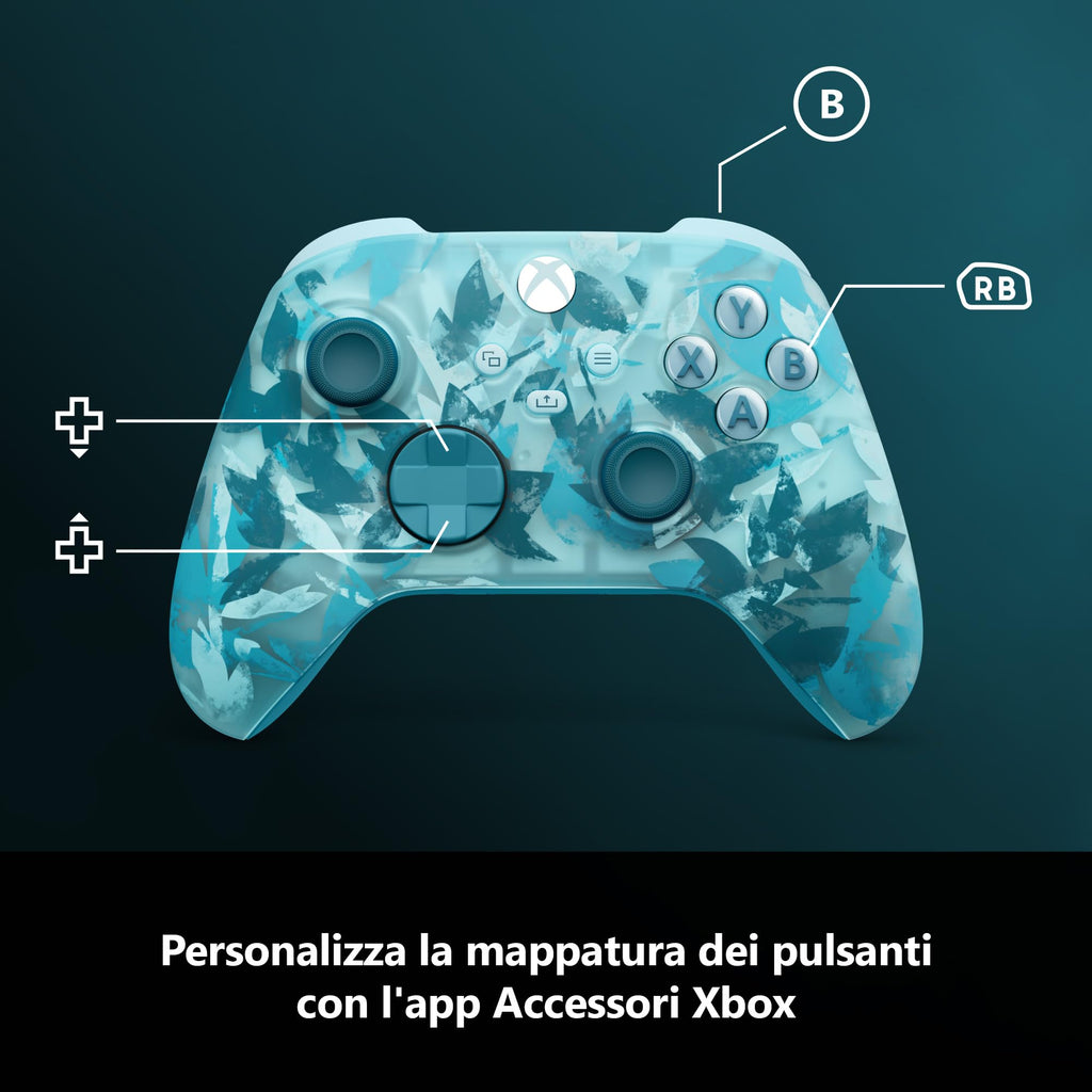 Controller wireless Xbox Robot White (bianco) per Series X|S, Xbox One e PC
