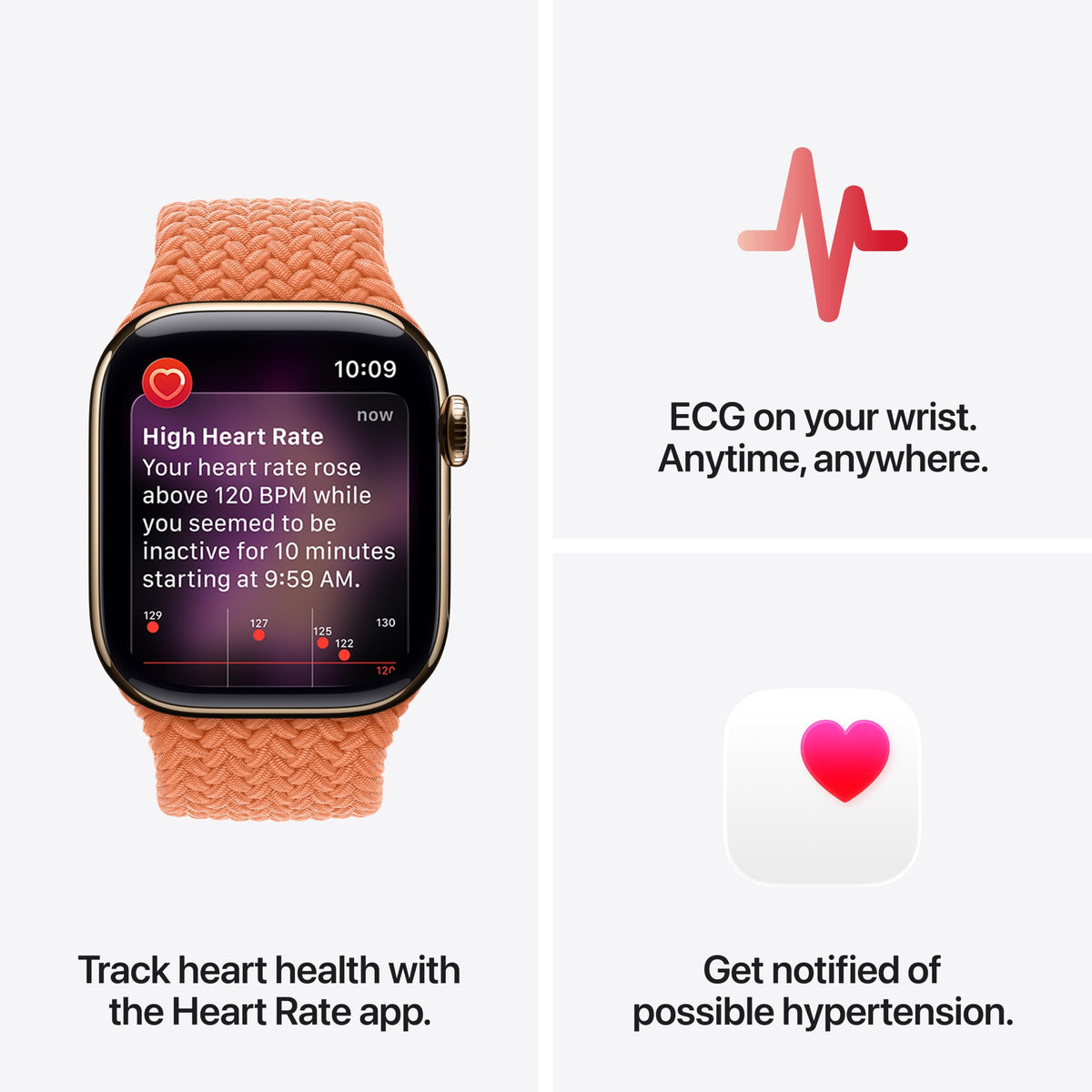 Apple Watch Series 11 GPS 42mm — Cassa Alluminio Nero Siderale, Cinturino Sport S/M, ECG e Monitoraggio Salute