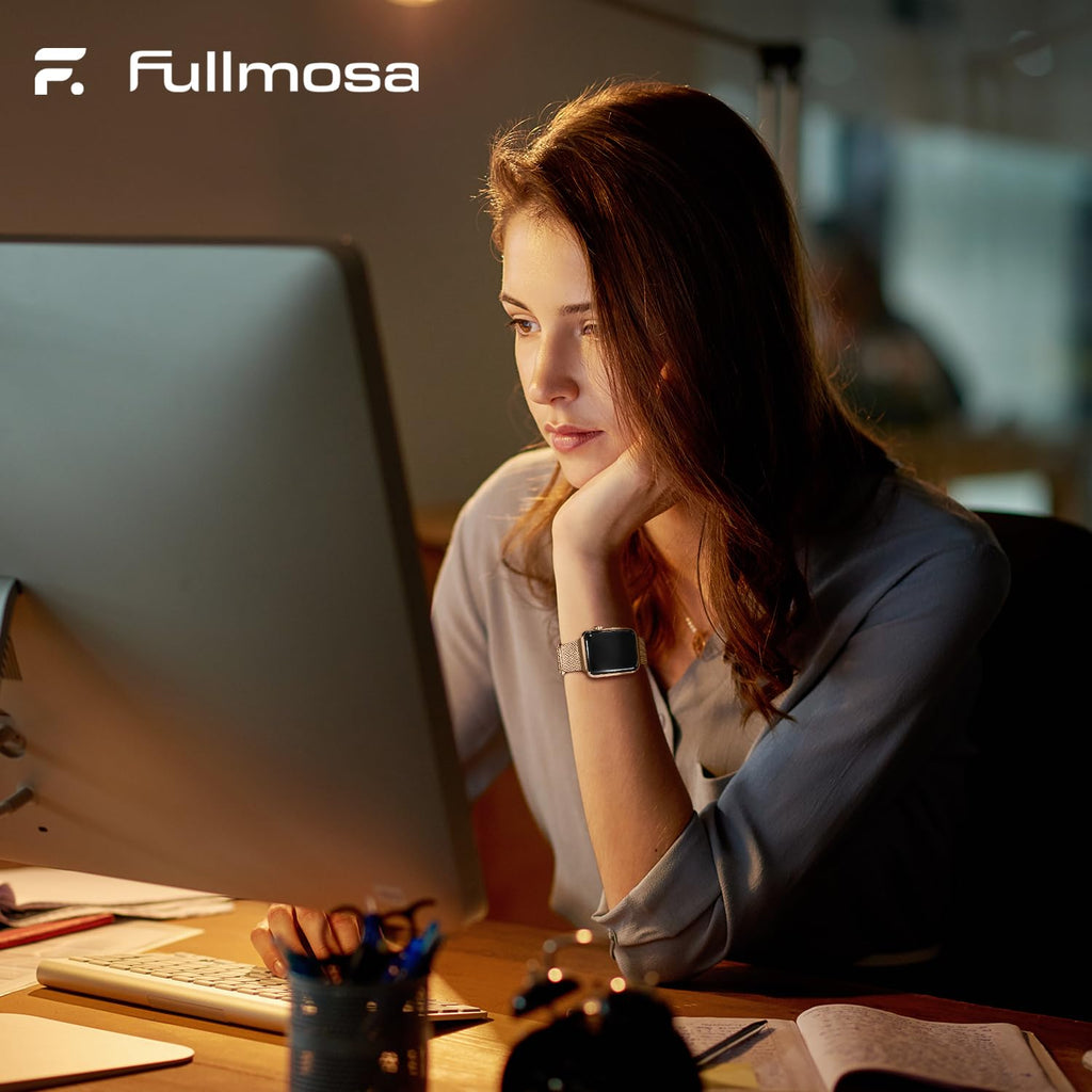 Fullmosa – Cinturino in acciaio per Apple Watch