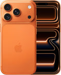 Apple iPhone 17 Pro 256 GB: display 6,3", ProMotion fino a 120Hz, chip A19 Pro, autonomia senza precedenti, sistema di fotocamere Pro Fusion con fotocamera frontale Center Stage; Arancione cosmico