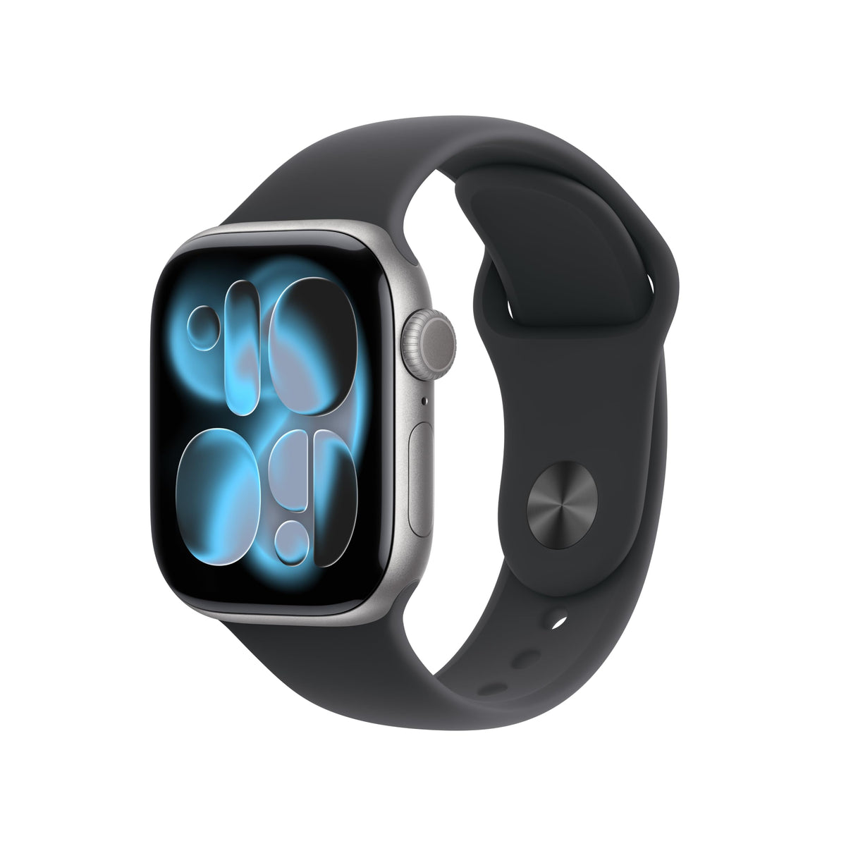 Apple Watch Series 11 GPS 42mm — Cassa Alluminio Nero Siderale, Cinturino Sport S/M, ECG e Monitoraggio Salute