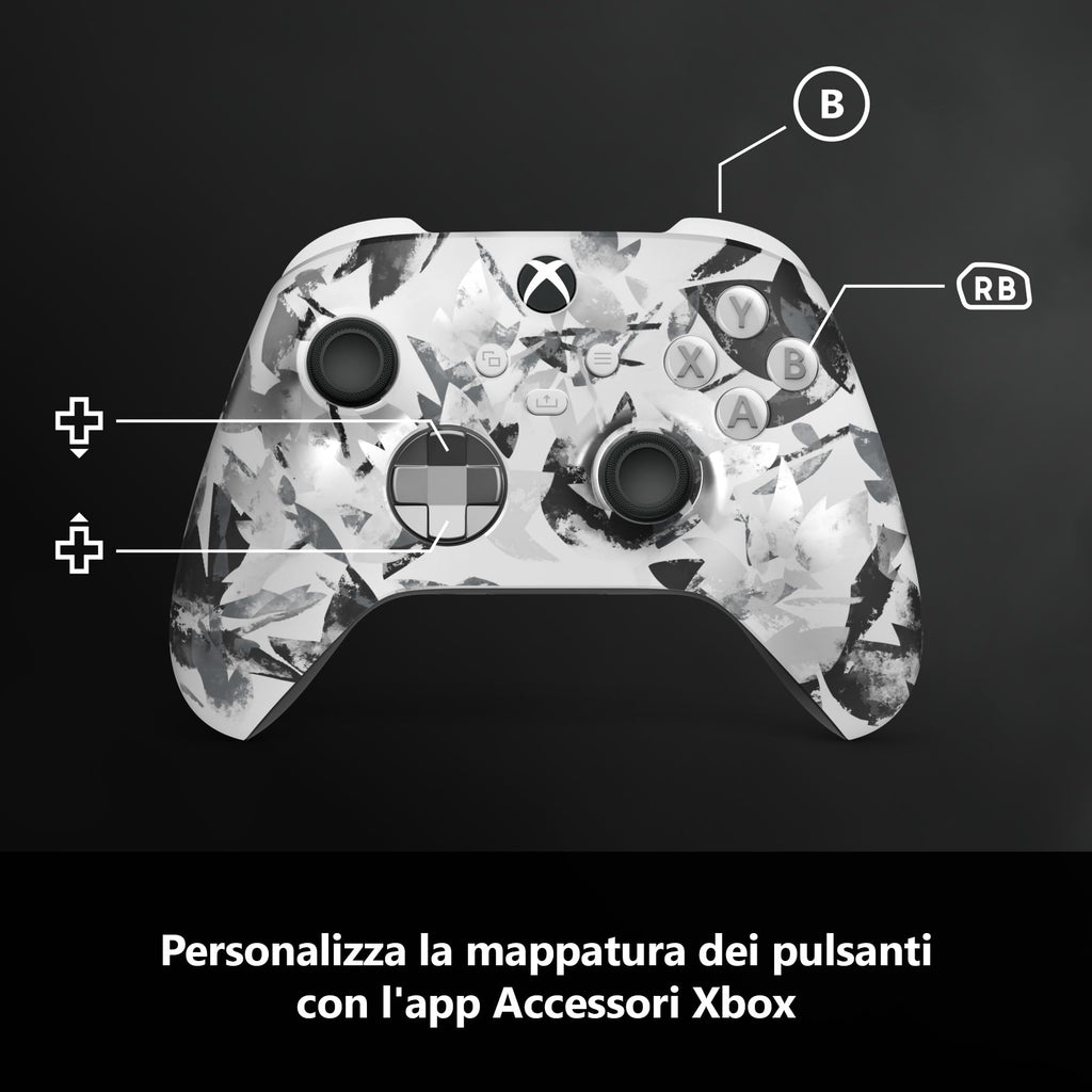 Controller wireless Xbox Robot White (bianco) per Series X|S, Xbox One e PC