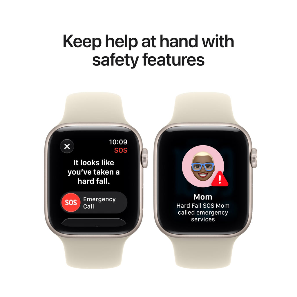 Apple Watch SE 3 GPS 40mm — Cassa Alluminio Galassia, Cinturino Sport S/M, Always-On, Resistente all'Acqua