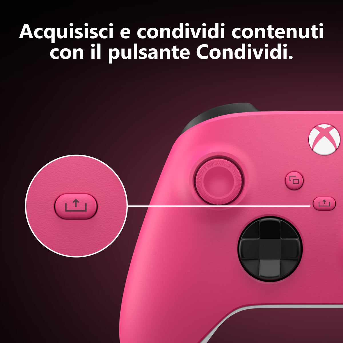 Controller wireless Xbox Robot White (bianco) per Series X|S, Xbox One e PC