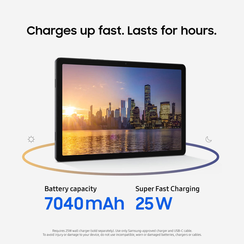 Samsung Galaxy Tab A11+ — 6GB RAM, 128GB Espandibile, Display 11 Pollici, Grigio