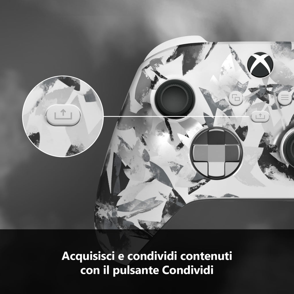 Controller wireless Xbox Robot White (bianco) per Series X|S, Xbox One e PC