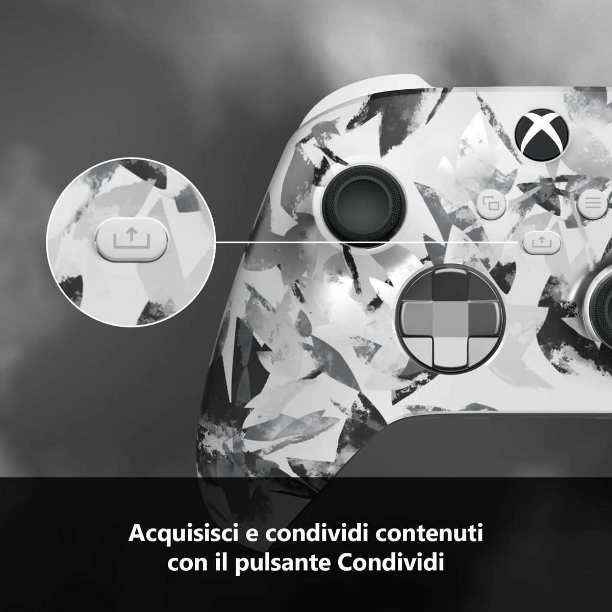 Controller wireless Xbox Robot White (bianco) per Series X|S, Xbox One e PC