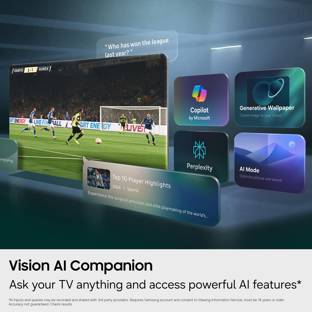 Samsung Smart TV 55 Pollici Mini LED 4K — Serie M70H, Modello 2026