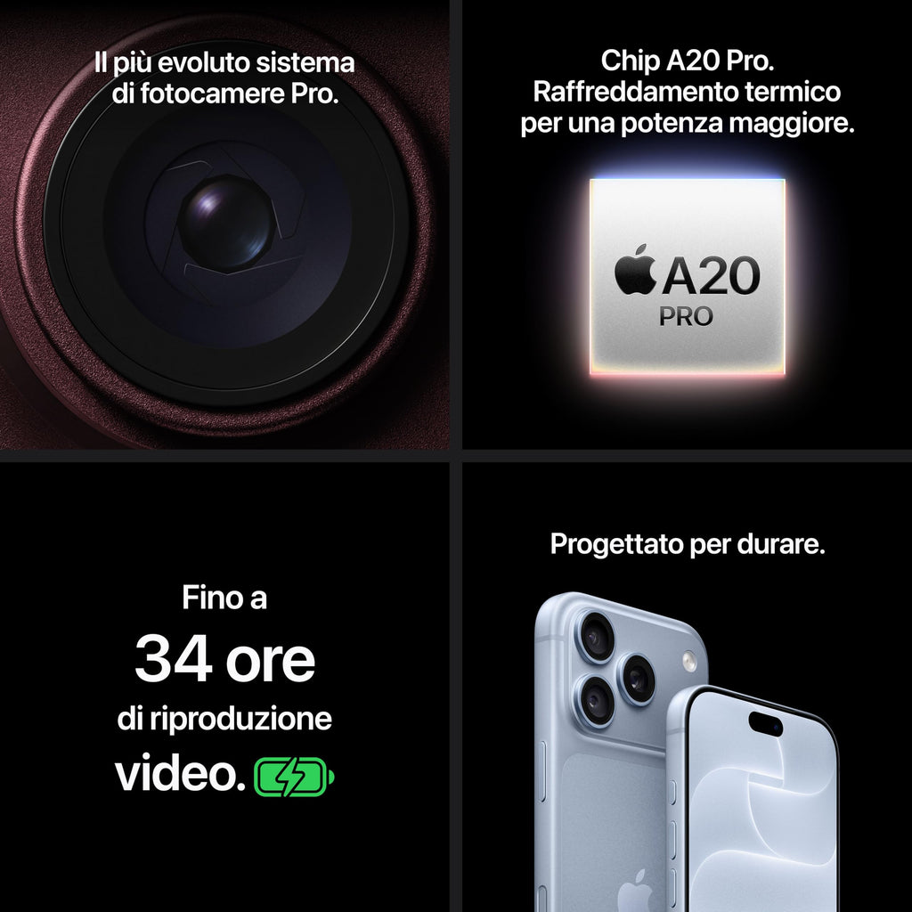 Apple iPhone 18 Pro 256 GB - Borgogna