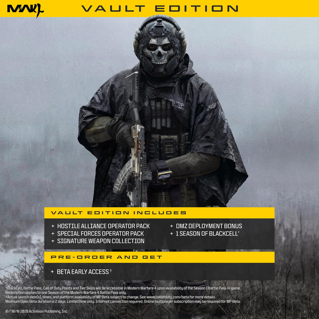 Call of Duty®: Modern Warfare® 4 per PS5 – Disco fisico con download richiesto