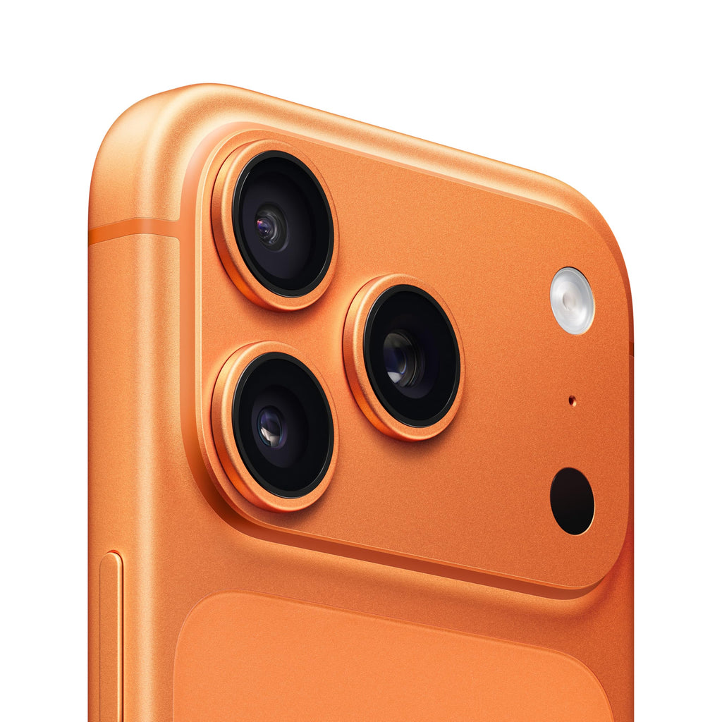 Apple iPhone 17 Pro 256 GB: display 6,3", ProMotion fino a 120Hz, chip A19 Pro, autonomia senza precedenti, sistema di fotocamere Pro Fusion con fotocamera frontale Center Stage; Arancione cosmico