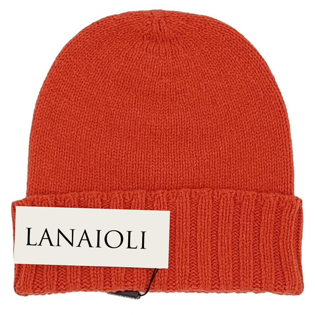 Cappello Uomo Bordo a Coste Cashmere Rigenerato