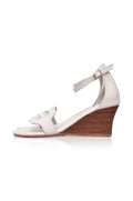 Como Wooden Wedge Sandals