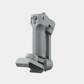 NNEIDS Foldable 3-Axis Gimbal For Action Camera And Smartphone - Grey