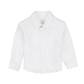 Camicia in lino bianco