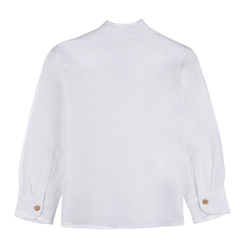 Camicia lino alla coreana