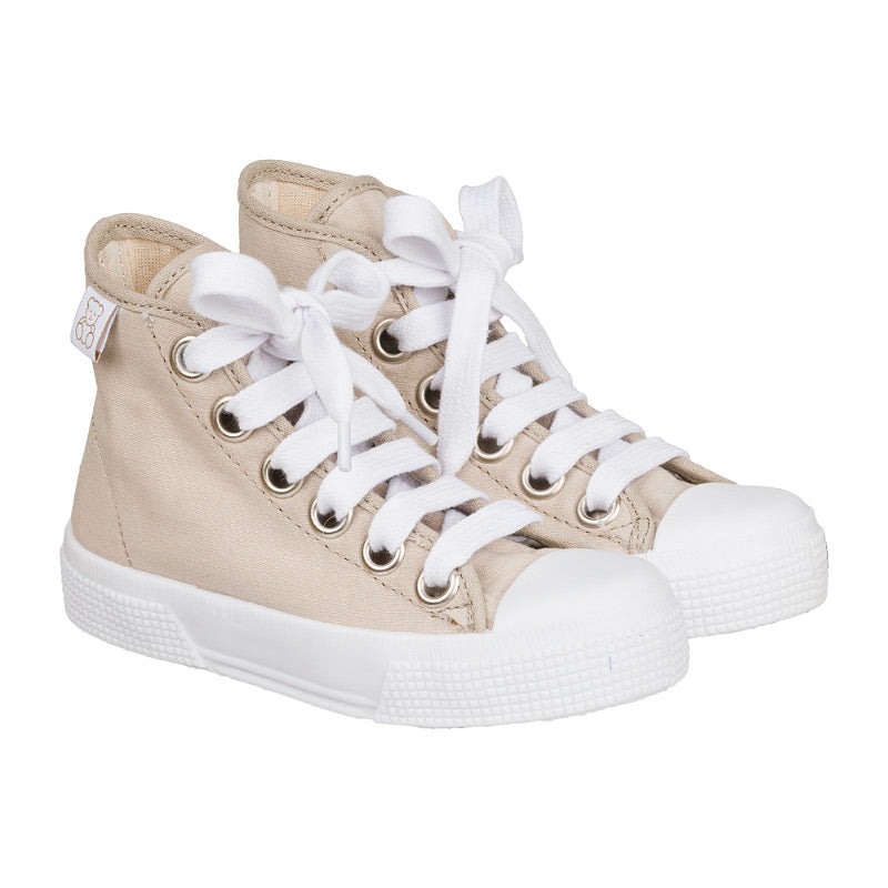 Sneakers alta tinta unita